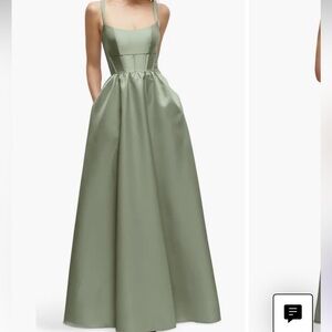 Dessy Collection Sage Maxi Dress